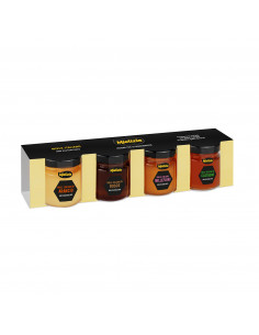 Honey tasting set with 4 types - 40g