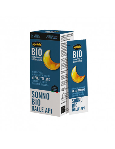 Natural and organic food supplement - Organic SLEEP from Bees (10 sachets of 10g)