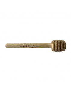 Cucchiaio in legno per miele - Spargimiele con logo Mielizia