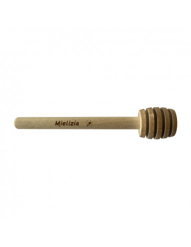 Cucchiaio in legno per miele - Spargimiele con logo Mielizia