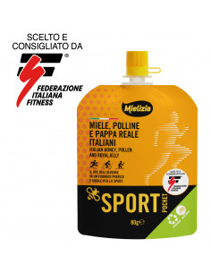 SportPocket - Italian honey, pollen and royal jelly (80g)